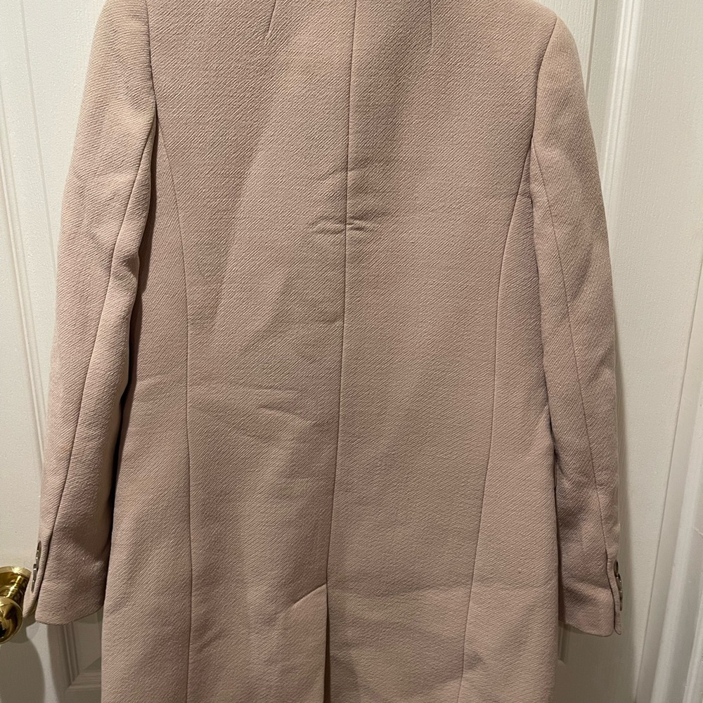 J. Crew Women's Cream Trench Coat - Picture 3 of 6